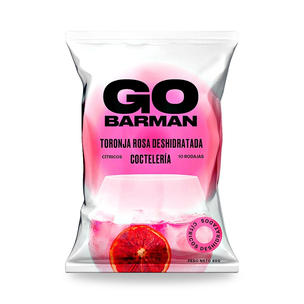 BOLSA TORONJA LIOFILIZADA 24 GR - GO BARMAN