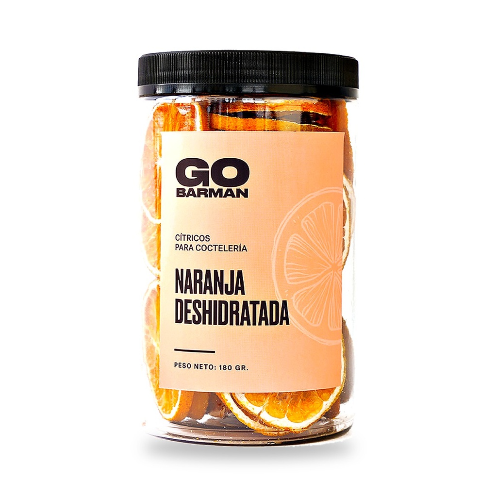 TARRO NARANJA DESHIDRATADA X180 GR - GO BARMAN