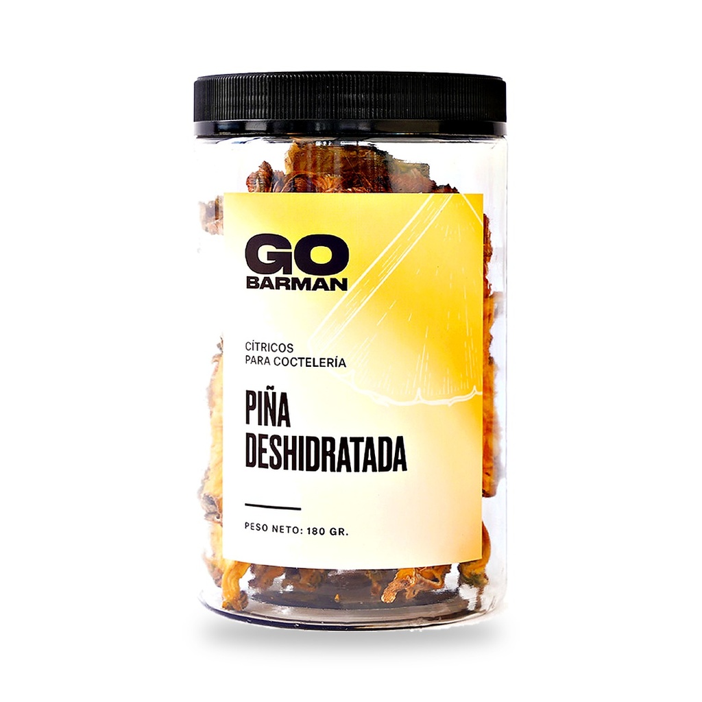 TARRO PIÑA DESHIDRATADA X180 GR - GO BARMAN