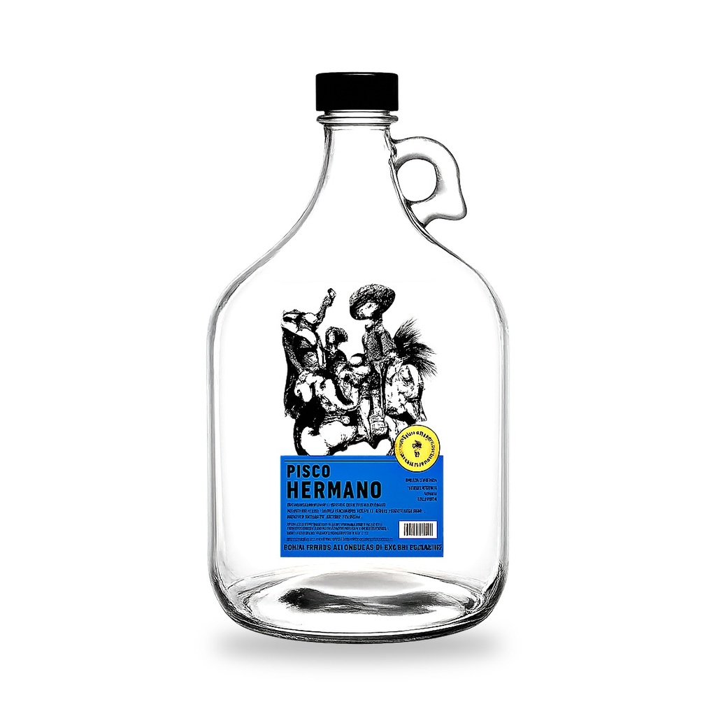 PISCO HERMANO PURO QUEBRANTA X 4 LT