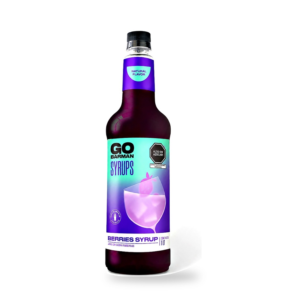 JARABE DE BERRIES X 1 LT GO BARMAN