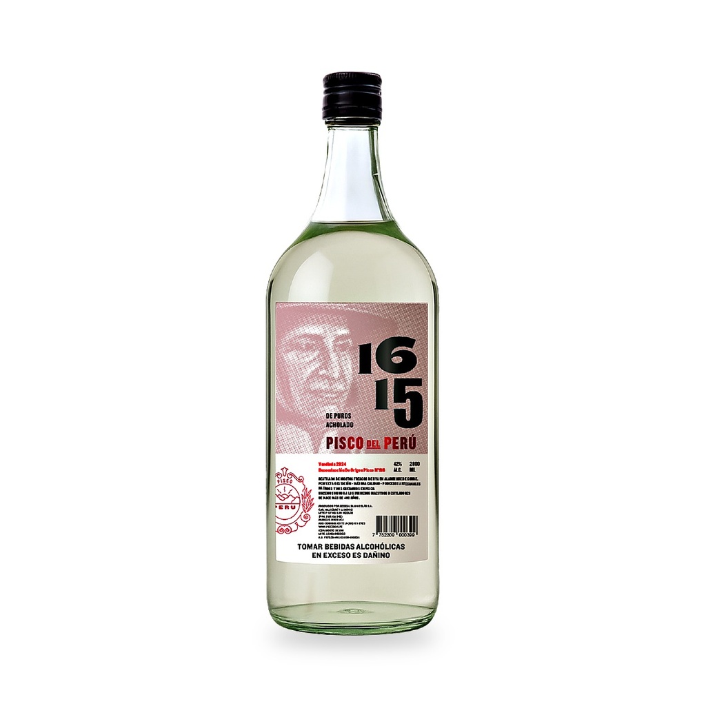 PISCO 1615 PURO ACHOLADO x 2 LT
