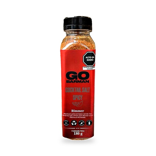 [WEB335] BOTELLA SALT/SPICY TAJIN X 180GR - GO BARMAN