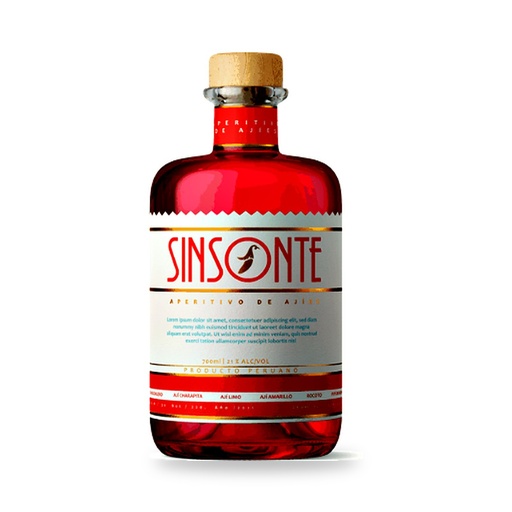 [WEB349] SINSONTE APERITIVO DE AJIES X 700ML