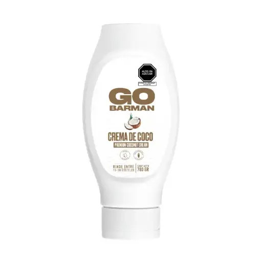 [WEB356] CREMA DE COCO SQUEEZE 780 GR GO BARMAN 