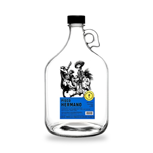 [WEB362] PISCO HERMANO PURO QUEBRANTA X 4 LT